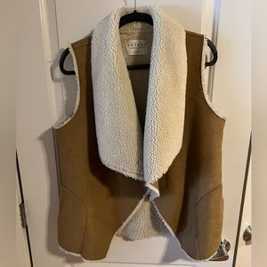 Velvet by Graham & Spencer Faux Sherpa Vest
